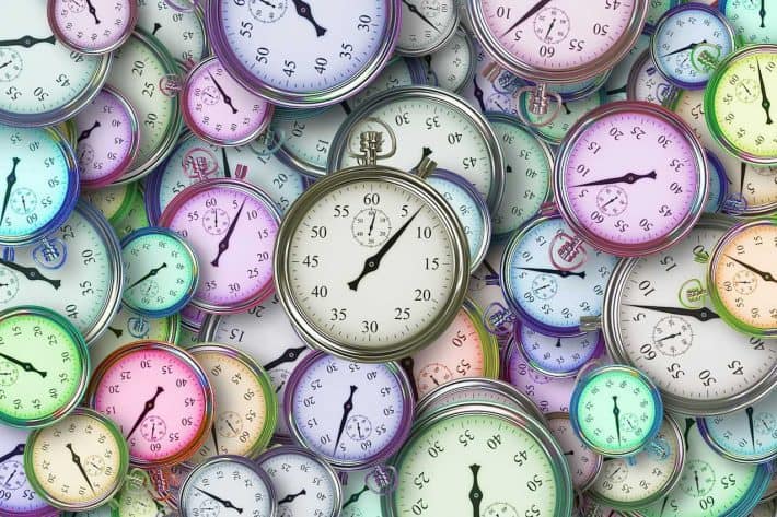 Procrastination et incentive. Des chronomètres pour l’efficacité.