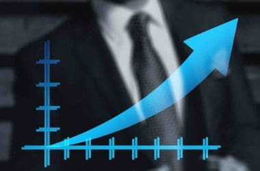 Combien d'actions acheter. Graphe de bourse.